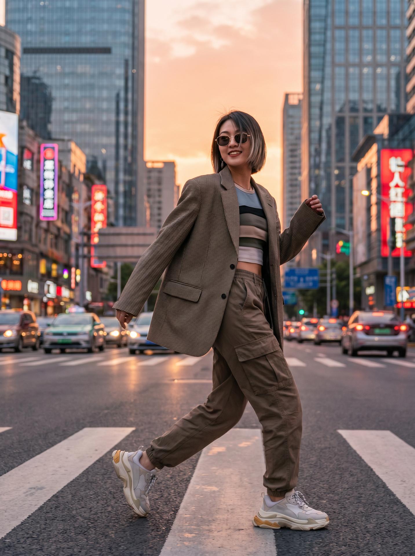 酒店摄像头偷拍,美图：都市时尚街拍